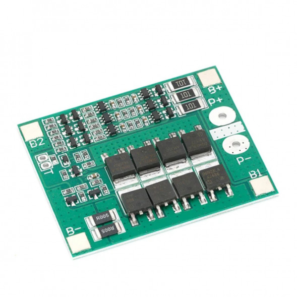 Плата защиты аккумулятора BMS 3S 25A для Li-ion в Липецке