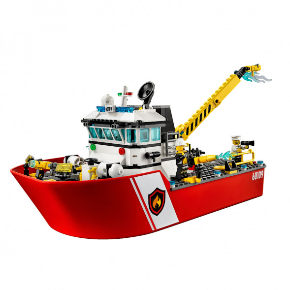 Конструктор LEGO City 60109 Пожарный катер в Липецке