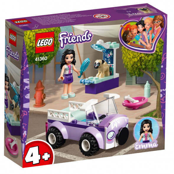 Конструктор LEGO Friends 41360 Передвижная ветклиника Эммы в Липецке