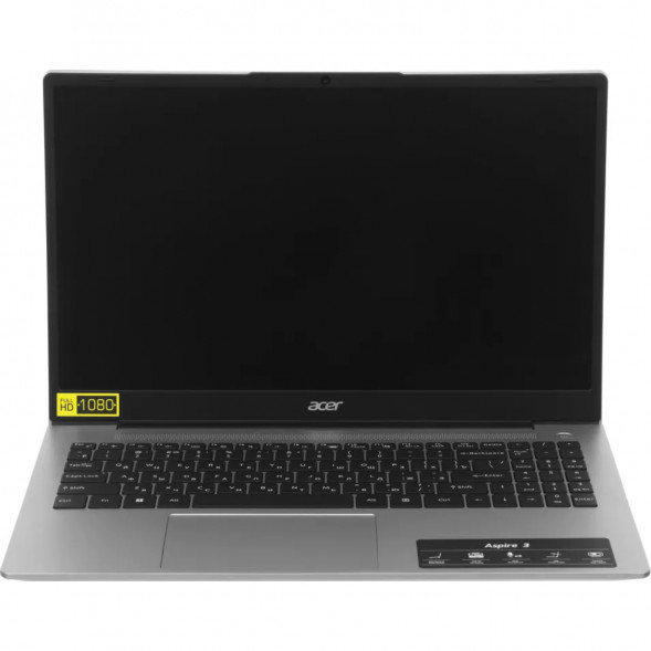 Ноутбук Acer Aspire 3 A325-42 (15.6&amp;quot;, IPS, AMD Ryzen 7 7730U 2ГГц, 8 ядер, 16ГБ DDR4, 512ГБ SSD, AMD Radeon Graphics, без ОС), серебристый в Липецке