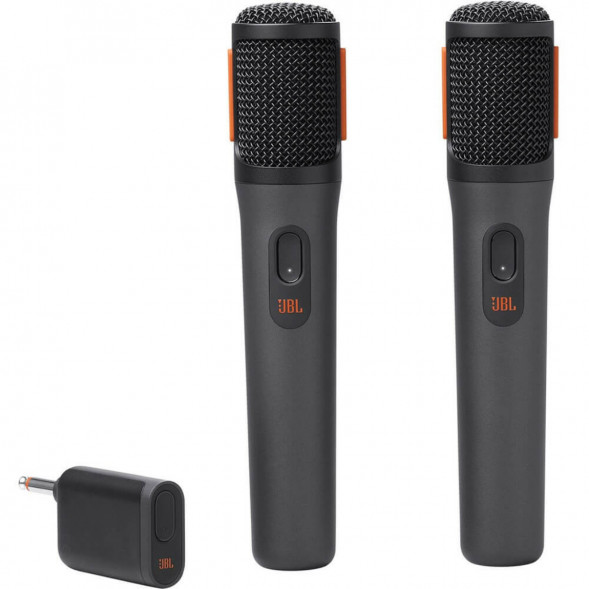 Беспроводной микрофон JBL PartyBox Wireless Mic (2 шт.) черный в Липецке