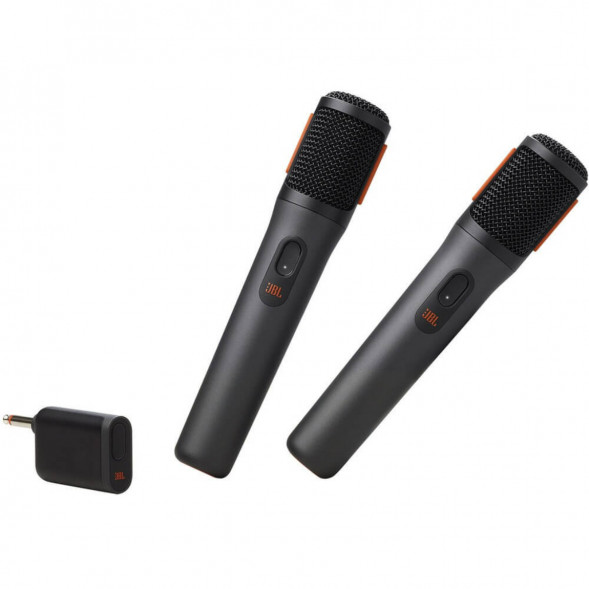 Беспроводной микрофон JBL PartyBox Wireless Mic (2 шт.) черный в Липецке