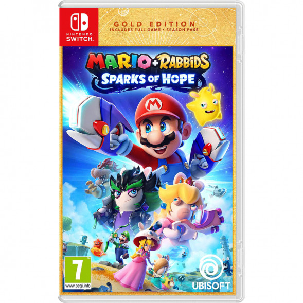 Игра Mario + Rabbids: Sparks of Hope. Gold Edition [Nintendo Switch, русские субтитры] в Липецке