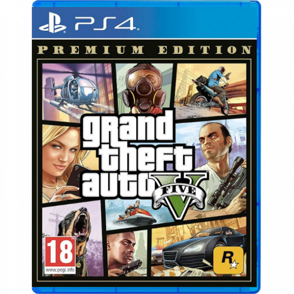 Grand Theft Auto V Premium Edition [PS4, русские субтитры] в Липецке