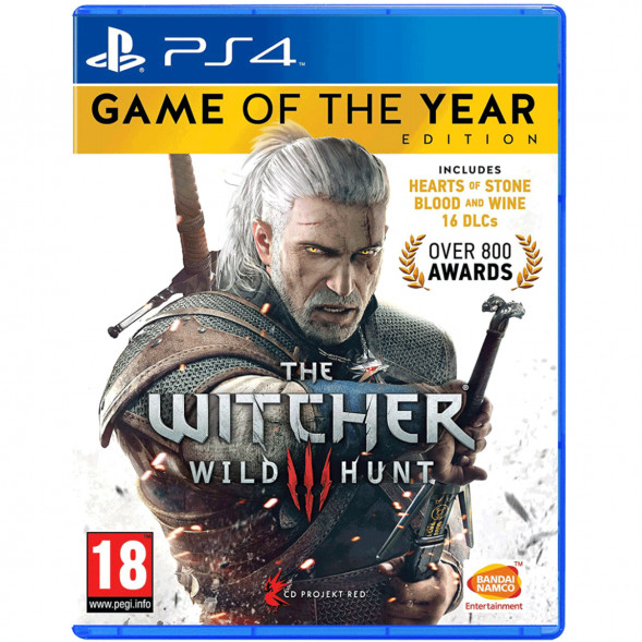 Игра Witcher 3: Wild Hunt (Ведьмак 3: Дикая Охота) Game of the year Edition [PS4, русские субтитры] в Липецке