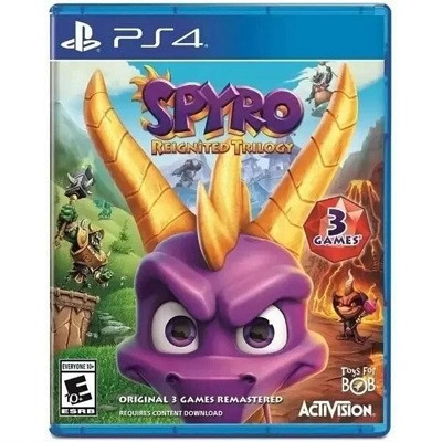 Игра Spyro: Reignited Trilogy [PS4, английская версия] в Липецке