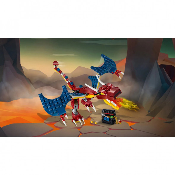 Конструктор LEGO Creator 31102 Огненный дракон в Липецке