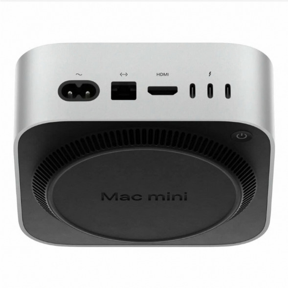Компьютер Apple Mac mini M4 2024 (MU9D3) (10 Core GPU, 16ГБ, 256ГБ SSD, Apple, macOS), серебристый в Липецке