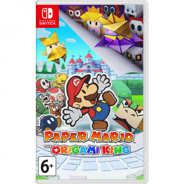 Игра Paper Mario: The Origami King для Nintendo Switch, картридж в Липецке