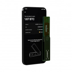 Аппаратный криптокошелёк Ledger Nano X, Emerald Green