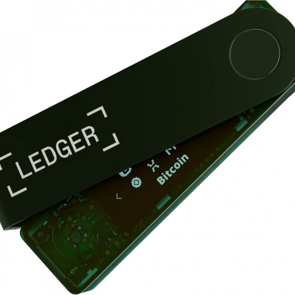 Аппаратный криптокошелёк Ledger Nano X, Emerald Green в Липецке