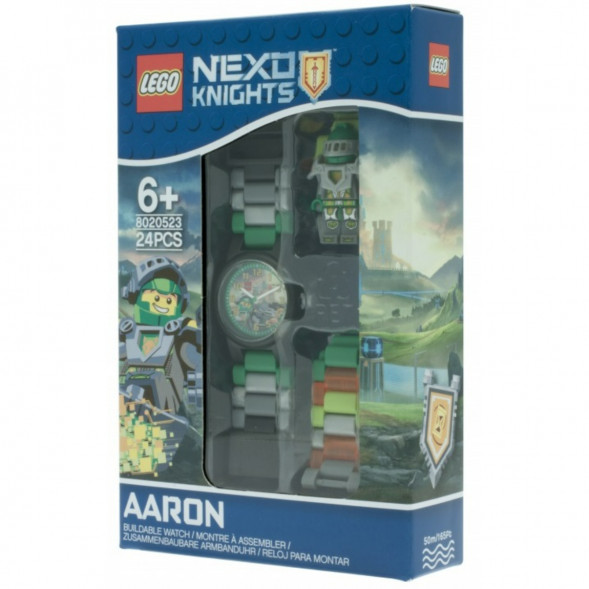 Часы LEGO Nexo Knights 8020523 Аарон с минифигуркой в Липецке