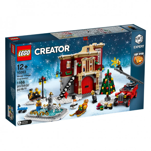 Конструктор LEGO Creator 10263 Пожарная часть в зимней деревне в Липецке