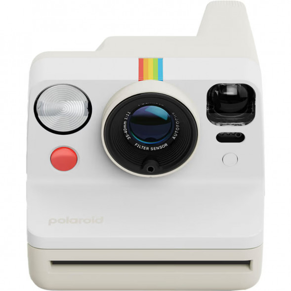 Фотоаппарат моментальной печати Polaroid Now Generation 3 + 8 цветных картриджей, белый в Липецке