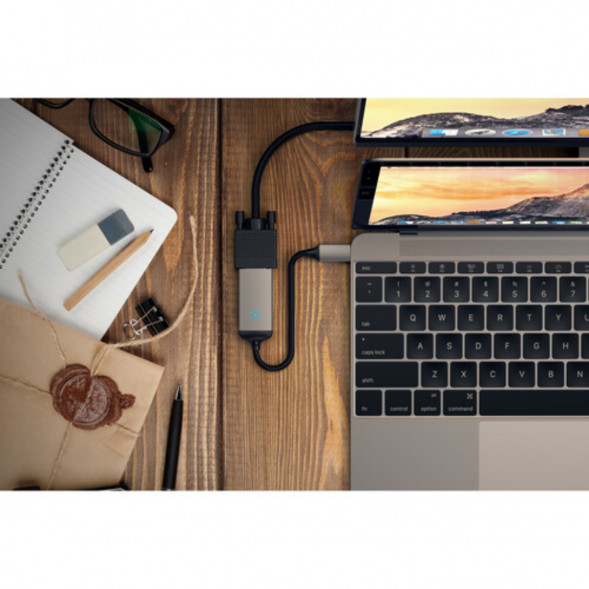 Адаптер Satechi USB Type-C to VGA , Space Gray в Липецке