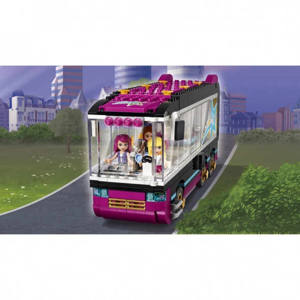 Конструктор LEGO Friends 41106 Поп звезда: гастроли в Липецке