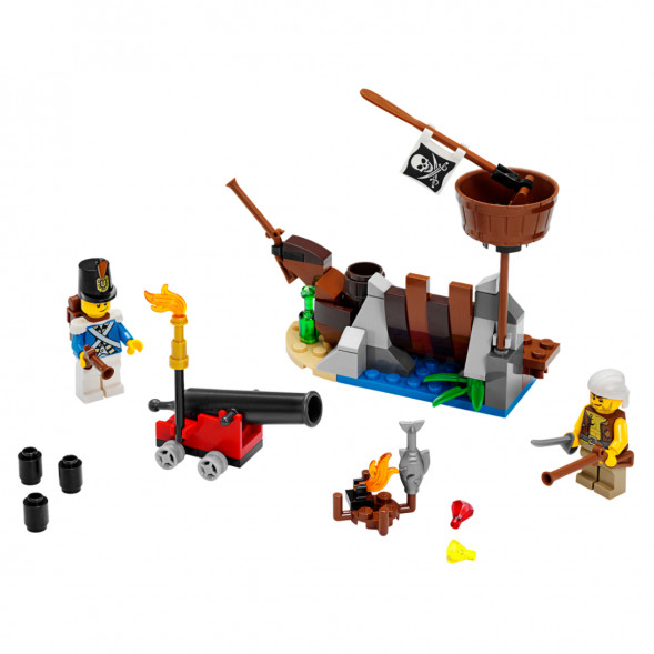 Конструктор LEGO Pirates 70409 Защита обломков корабля в Липецке