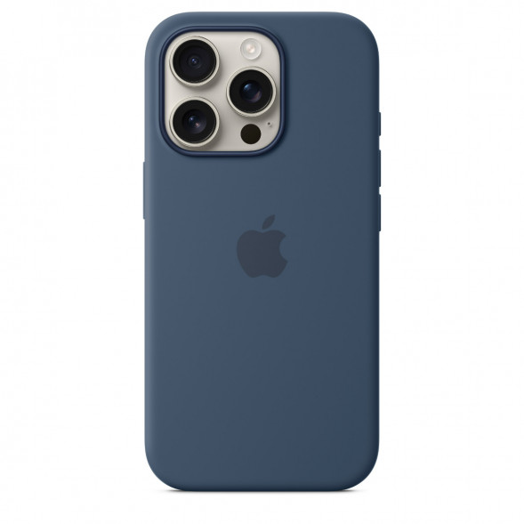 Чехол Apple iPhone 16 Pro Silicone Case with MagSafe, Denim (MYYK3ZM/A) в Липецке