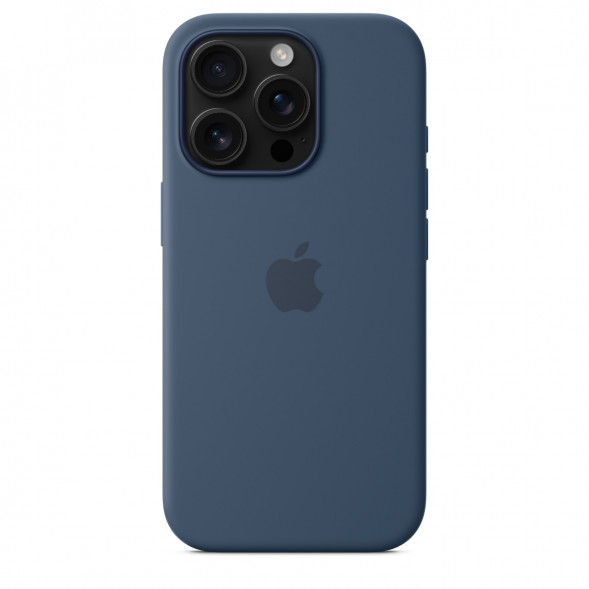 Чехол Apple iPhone 16 Pro Silicone Case with MagSafe, Denim (MYYK3ZM/A) в Липецке