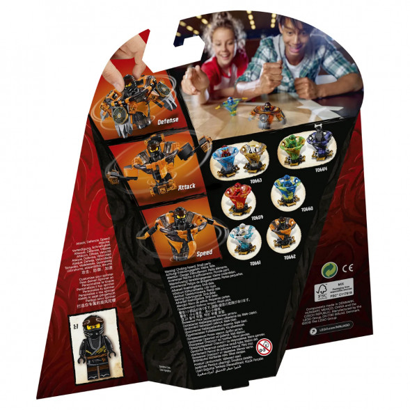 Конструктор LEGO Ninjago 70662 Коул мастер Кружитцу в Липецке