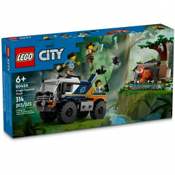Конструктор LEGO City 60426 Внедорожный грузовик Исследователь джунглей