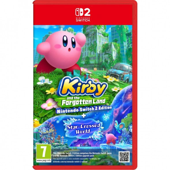 Игра Kirby and the Forgotten Land + Star-Crossed World [Nintendo Switch 2, английская версия] в Липецке