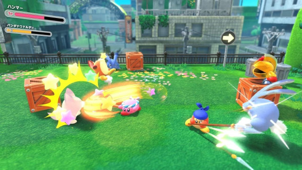 Игра Kirby and the Forgotten Land + Star-Crossed World [Nintendo Switch 2, английская версия] в Липецке