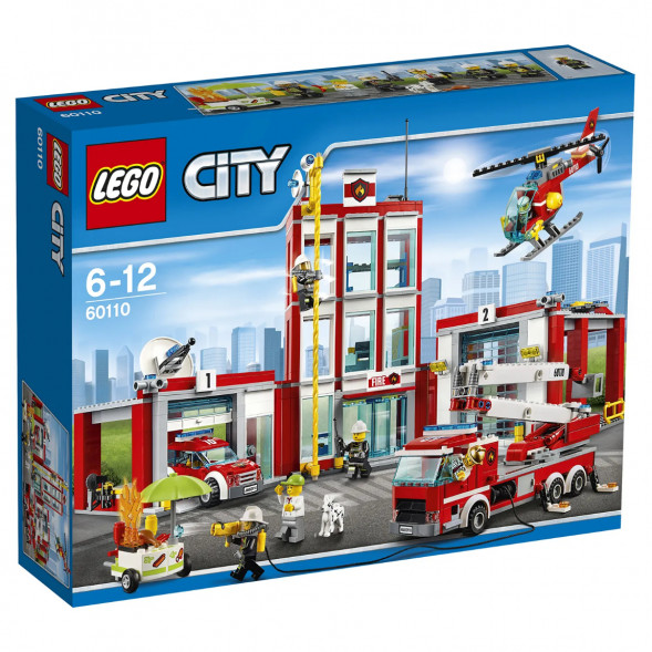 Конструктор LEGO City 60110 Пожарная часть в Липецке