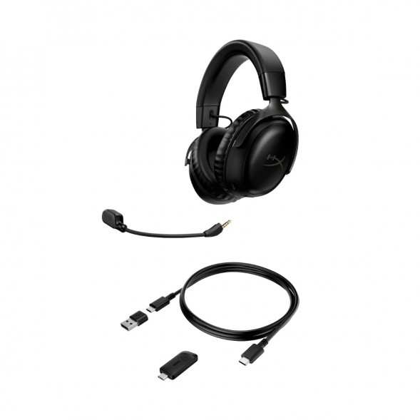 Наушники HyperX Cloud III Wireless, Black в Липецке
