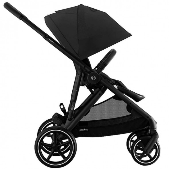 Детская коляска Cybex Gazelle S BLK Moon Black с корзиной и дождевиком в Липецке