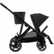 Детская коляска Cybex Gazelle S BLK Moon Black с корзиной и дождевиком в Липецке