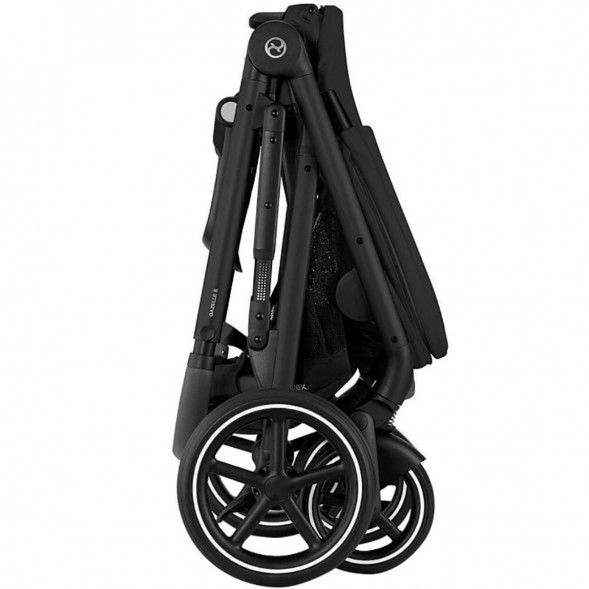 Детская коляска Cybex Gazelle S BLK Moon Black с корзиной и дождевиком в Липецке