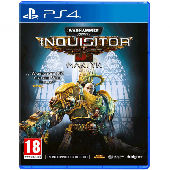 Игра Warhammer 40,000: Inquisitor - Martyr [PS4, русские субтитры] в Липецке