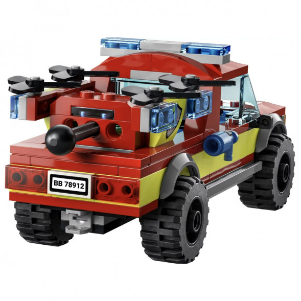 Конструктор LEGO City Fire 60319 Пожарная бригада и полицейская погоня в Липецке