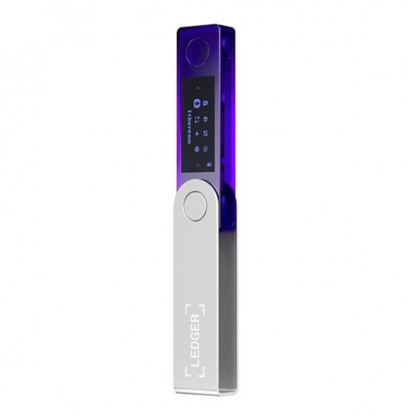 Аппаратный криптокошелек Ledger Nano X, Cosmic Purple в Липецке