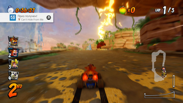 Crash Team Racing Nitro-Fueled [PS4, английская версия] в Липецке