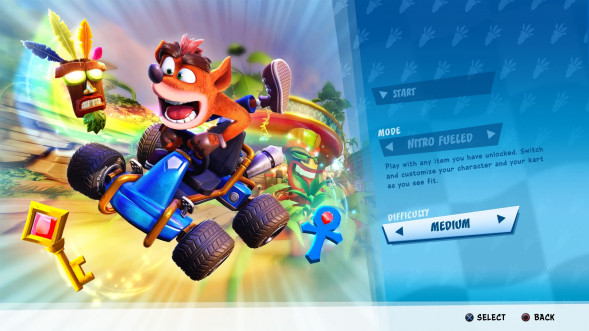 Crash Team Racing Nitro-Fueled [PS4, английская версия] в Липецке