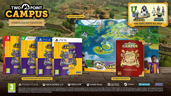 Игра Two Point Campus. Enrolment Edition [PS4, английская версия] в Липецке