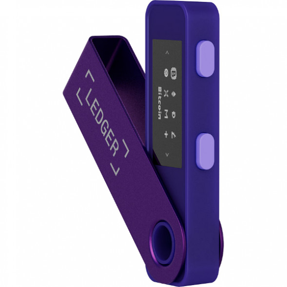 Криптокошелек Ledger Nano S Plus 1 шт., Purple Amethyst в Липецке