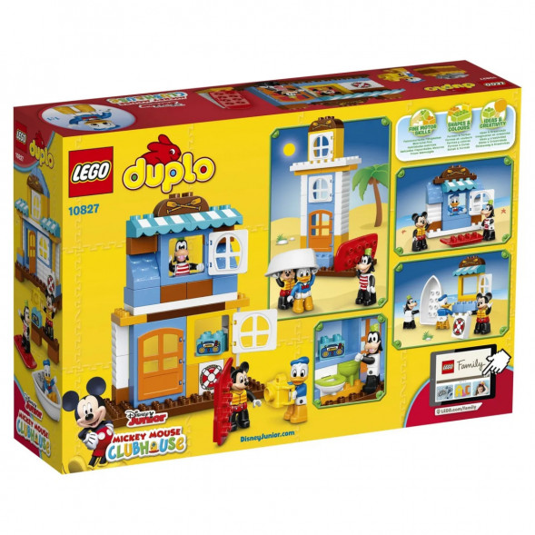 Конструктор LEGO DUPLO Disney 10827 Домик на пляже в Липецке