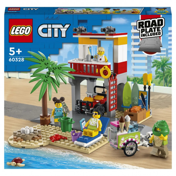 Конструктор LEGO City 60328 Пост спасателей на пляже в Липецке
