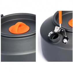 Чайник походный Widesea 1 литр, темно-серый