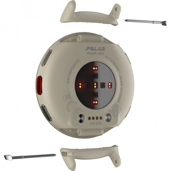 Умные часы Polar Pacer Pro, White Cloud (S-L) в Липецке