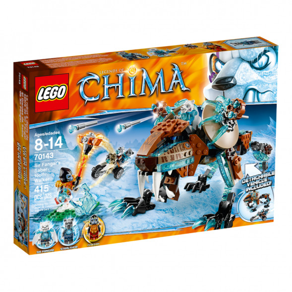 Конструктор LEGO Legends of Chima 70143 Саблезубый шагающий робот Сэра Фангара в Липецке