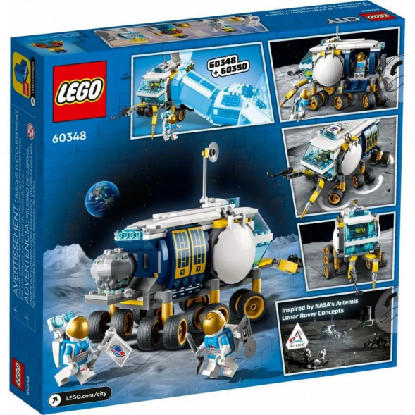 Конструктор LEGO City Space 60348 Луноход в Липецке
