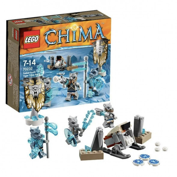 Конструктор LEGO Legends of Chima 70232 Лагерь клана Саблезубых Тигров в Липецке