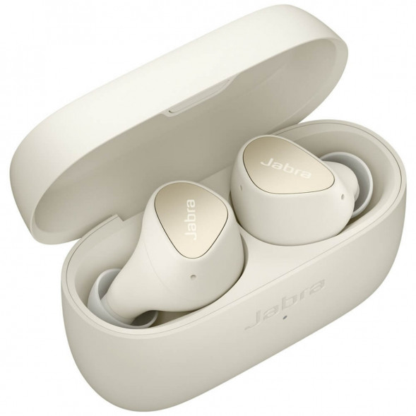 Беспроводные наушники Jabra Elite 4, Light Beige в Липецке