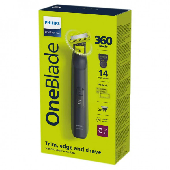 Триммер Philips QP6542/15 OneBlade 360 Pro Face + Body в Липецке