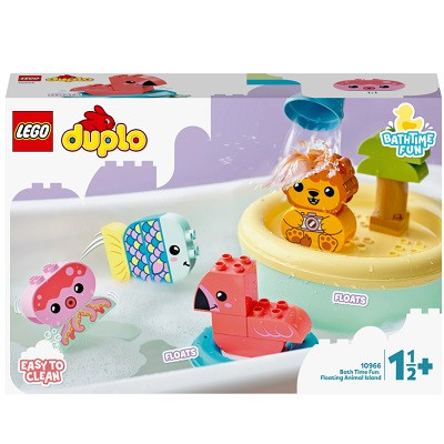 Конструктор LEGO DUPLO Creative Play 10966 Приключения в ванной: плавучий остров для зверей в Липецке