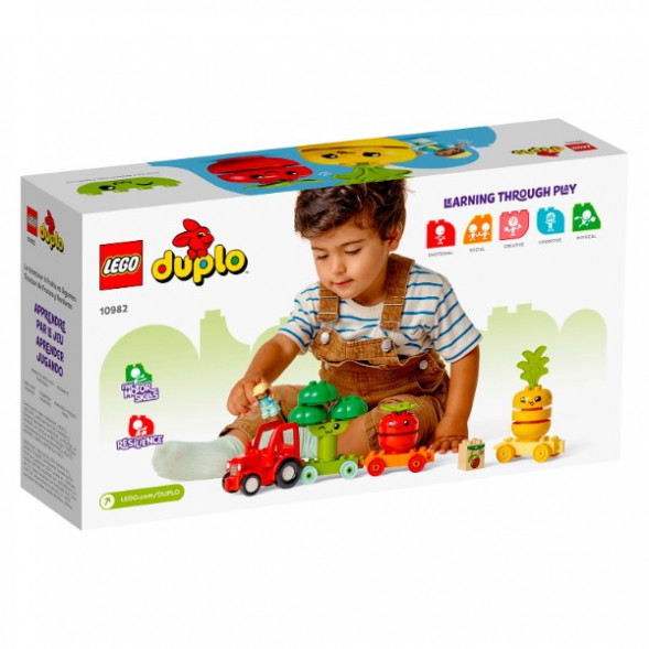 Конструктор LEGO DUPLO 10982 Трактор для перевозки овощей и фруктов в Липецке